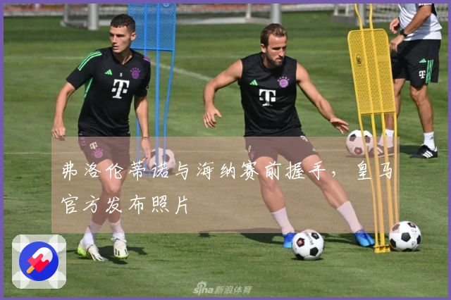 弗洛伦蒂诺与海纳赛前握手，皇马官方发布照片